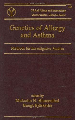Cover for Genetics of allergy and asthma