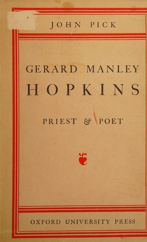 Cover for Gerard Manley Hopkins. Priest & Poet.
