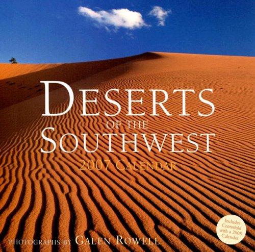 Cover for Deserts of the Southwest 2007 Calendar