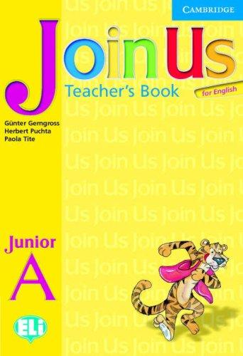 Cover for Join Us for English Junior A Teacher's Book Greek edition