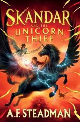 Cover for Skandar and the Unicorn Thief