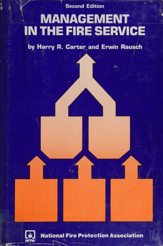 Cover for Management in the fire service