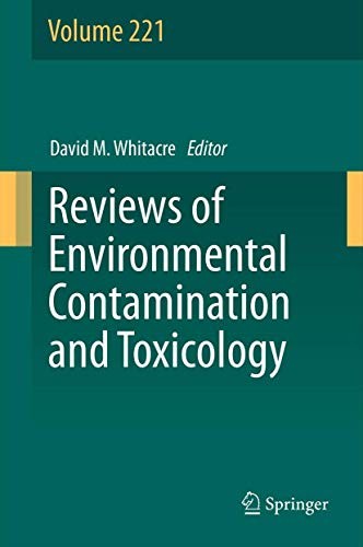 Cover for Reviews of Environmental Contamination and Toxicology Volume 221