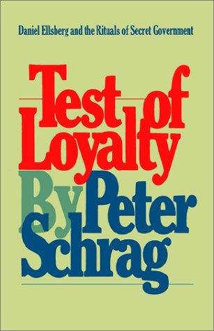 Cover for Test of Loyalty P