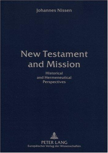 Cover for New Testament and Mission