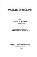 Cover for Founders of England.