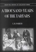 Cover for A Thousand Years of the Tartars