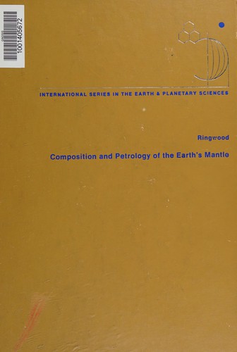 Cover for Composition and petrology of the earth's mantle, by A.E. Ringwood