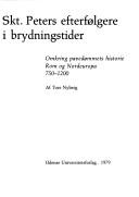 Cover for Skt. Peters efterfølgere i brydningstider