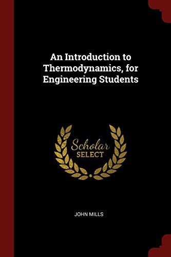 Cover for An Introduction to Thermodynamics, for Engineering Students