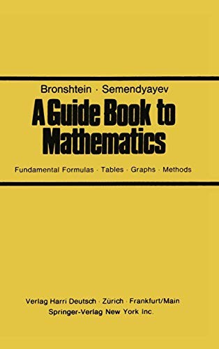 Cover for A Guide Book to Mathematics