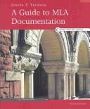 Cover for A guide to MLA documentation