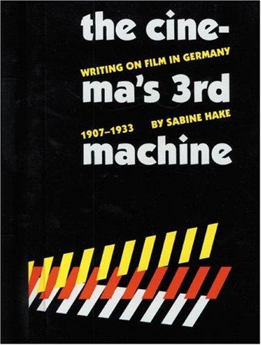Cover for The cinema's third machine