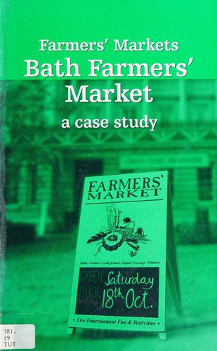 Cover for Bath farmers' market