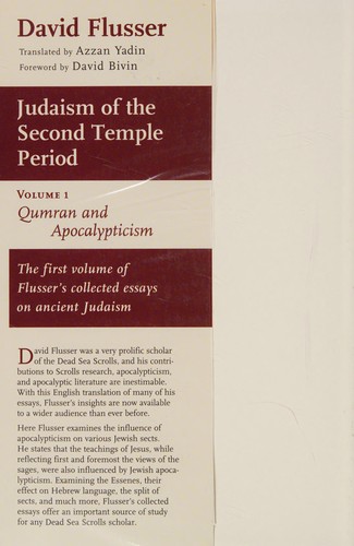 Cover for Judaism of the Second Temple period
