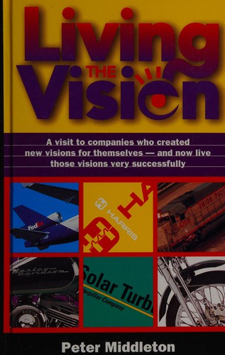Cover for Living the vision