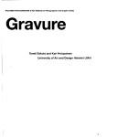 Cover for Polymer Photogravure