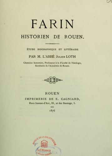 Cover for Farin