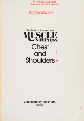 Cover for Chest and shoulders