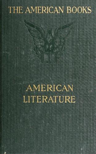 Cover for American literature