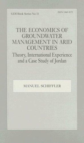 Cover for The economics of groundwater management in arid countries