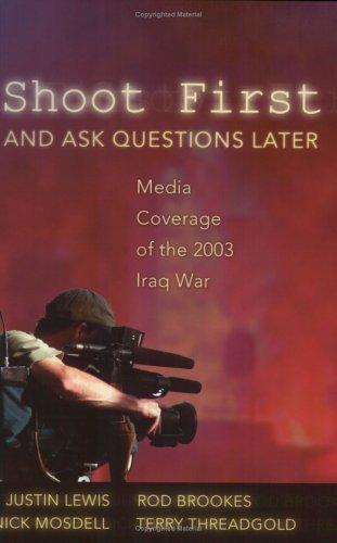 Cover for Shoot first and ask questions later