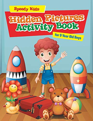 Cover for Hidden Pictures Activity Book for 9 Year Old Boys