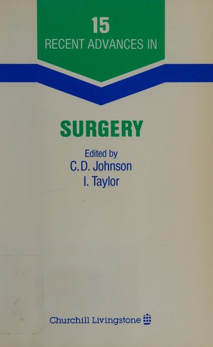 Cover for Recent advances in surgery.
