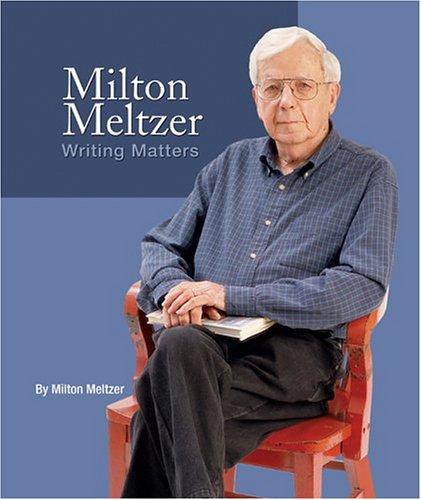 Cover for Milton Meltzer
