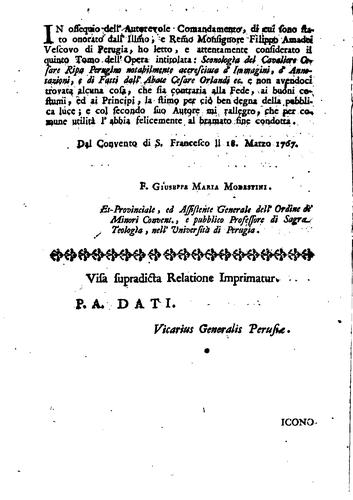 Cover for Iconologia
