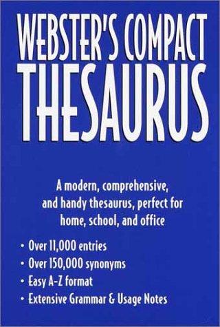 Cover for Webster's Compact Thesaurus