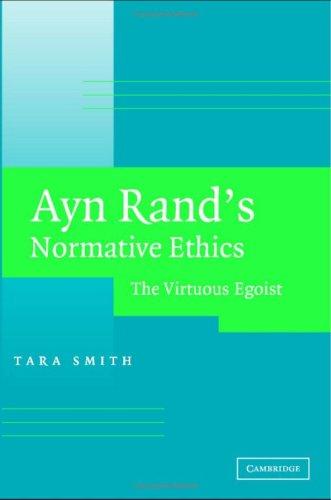 Cover for Ayn Rand's Normative Ethics