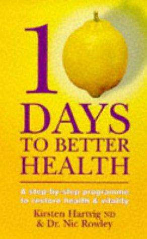 Cover for 10 Days to Better Health