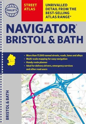Cover for Philip's Street Atlas Navigator Bristol and Bath