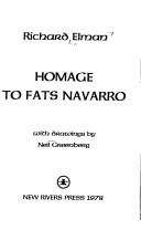 Cover for Homage to Fats Navarro