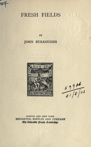 Cover for Fresh fields.