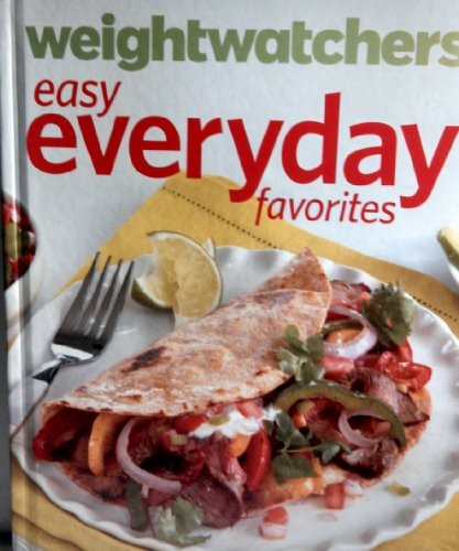 Cover for Weight Watchers Easy Everyday Favorites Cookbook 2013 (Hardcover)