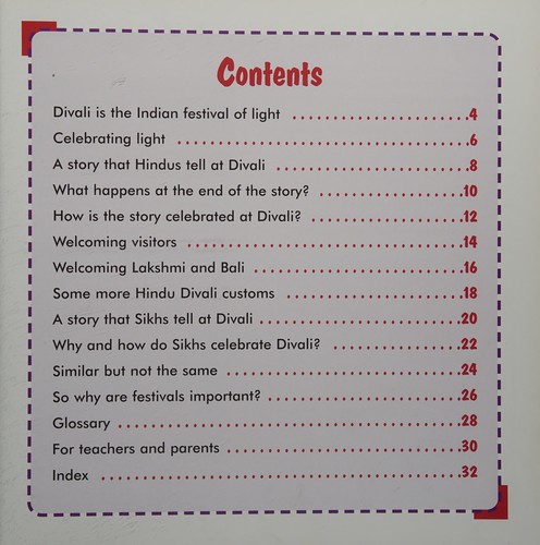 Cover for How and why do Hindus celebrate Divali?