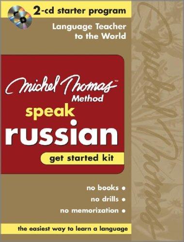 Cover for Speak Russian Get Started KitThe Michel Thomas Method(2-CD Starter Program) (The Michel Thomas Method)
