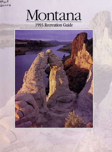 Cover for Montana 1993 recreation guide