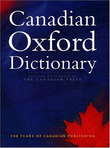 Cover for Canadian Oxford Dictionary