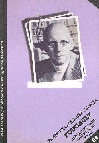 Cover for Foucault