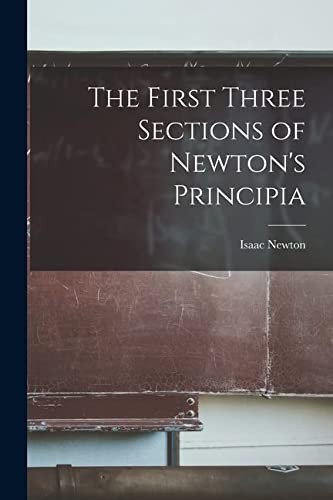 Cover for First Three Sections of Newton's Principia