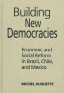 Cover for Building new democracies