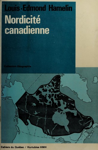 Cover for Nordicité canadienne