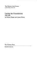 Cover for Laying the foundations, 1902-1904