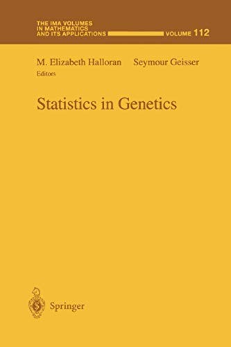 Cover for Statistics in Genetics