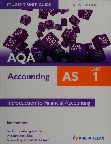 Cover for AQA AS accounting