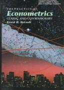 Cover for The practice of econometrics