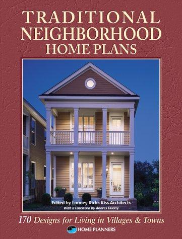 Cover for Traditional Neighborhood Home Plans